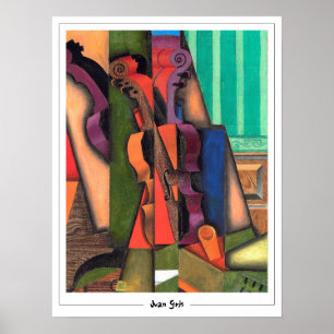 Póster de arte de Juan Gris Zedign #170