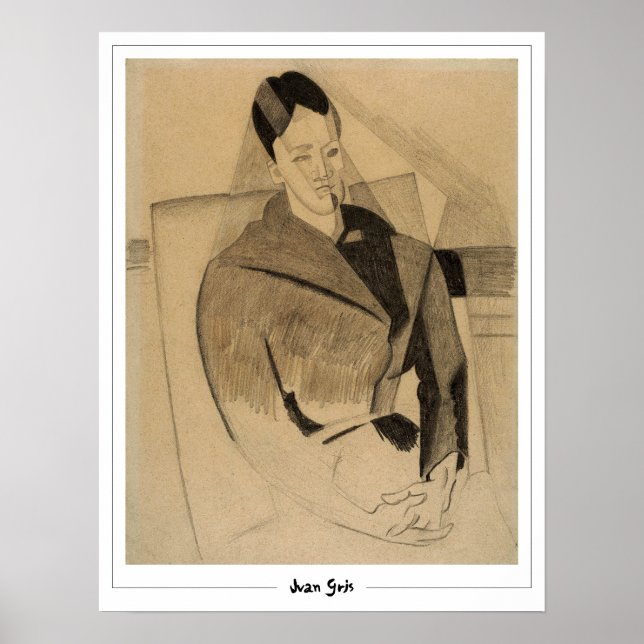 Póster de arte de Juan Gris Zedign #226 (Frente)