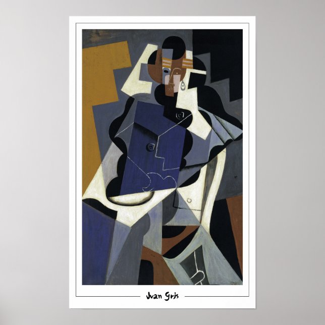 Póster de arte de Juan Gris Zedign #230 (Frente)