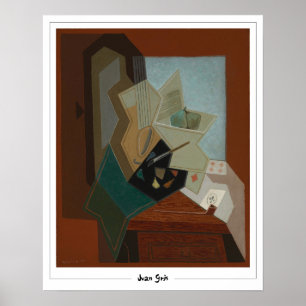 Póster de arte de Juan Gris Zedign #241