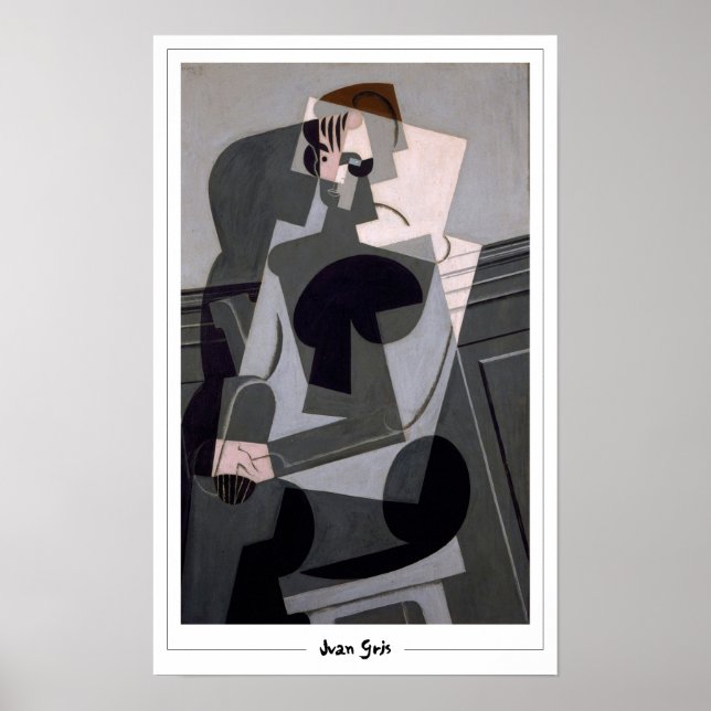 Póster de arte de Juan Gris Zedign #245 (Frente)