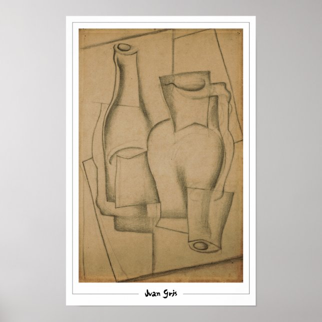 Póster de arte de Juan Gris Zedign #285 (Frente)