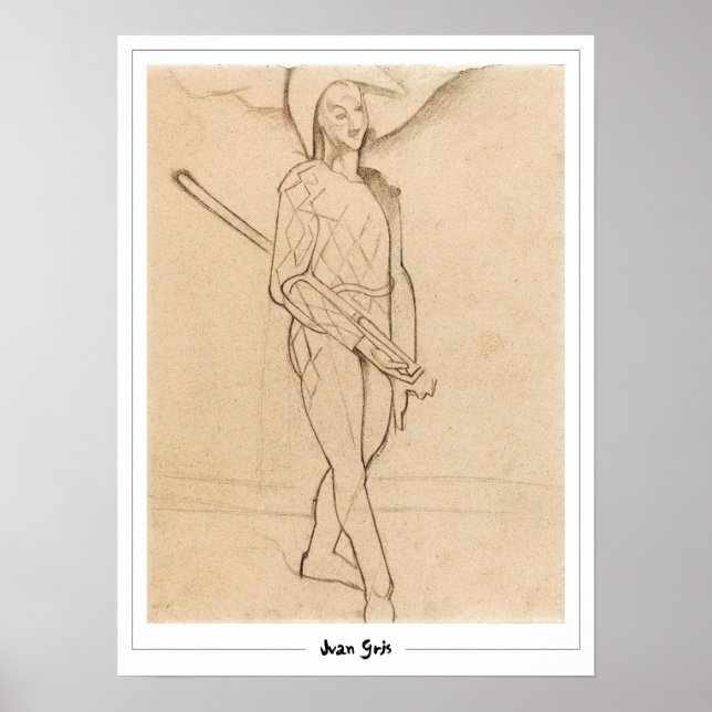 Póster de arte de Juan Gris Zedign #292 (Frente)