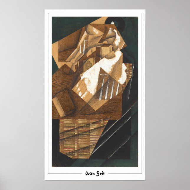 Póster de arte de Juan Gris Zedign #301 (Frente)