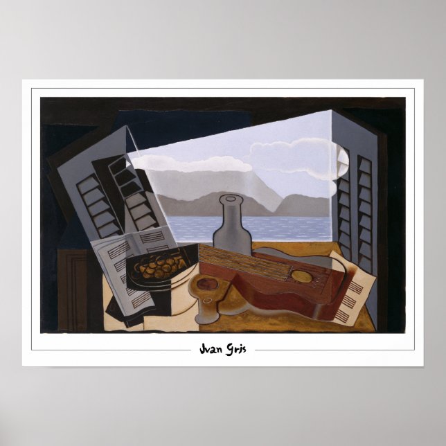 Póster de arte de Juan Gris Zedign #65 (Frente)