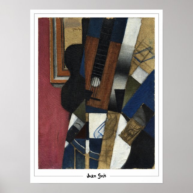 Póster de arte de Juan Gris Zedign #67 (Frente)