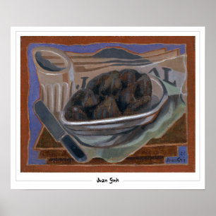 Póster de arte de Juan Gris Zedign #75