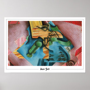 Póster de arte de Juan Gris Zedign #77