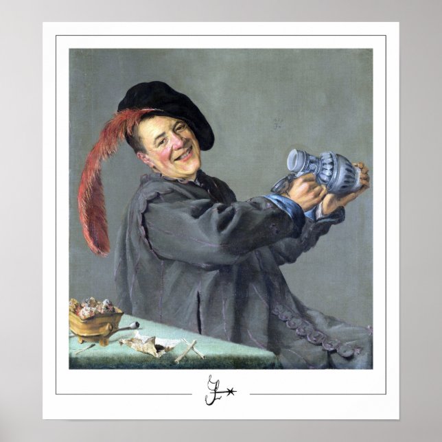 Póster de arte de Judith Leyster Zedign #2 (Frente)