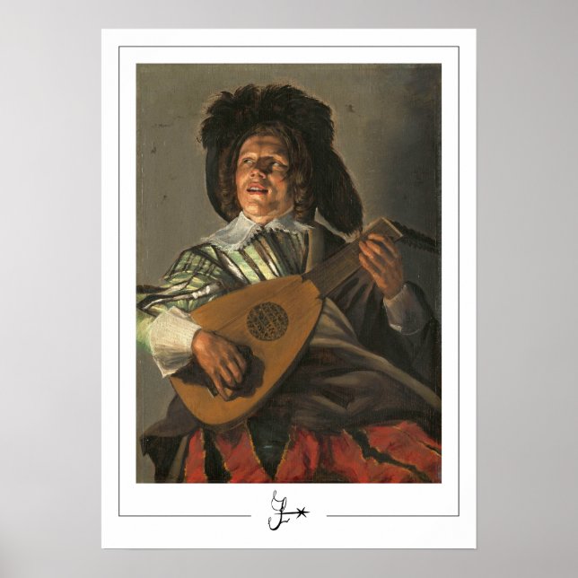 Póster de arte de Judith Leyster Zedign #61 (Frente)