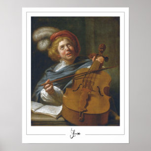 Póster de arte de Judith Leyster Zedign #8