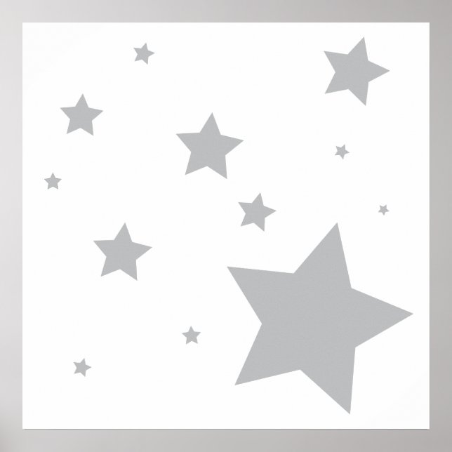 Poster de arte de la guardería Stars (Frente)