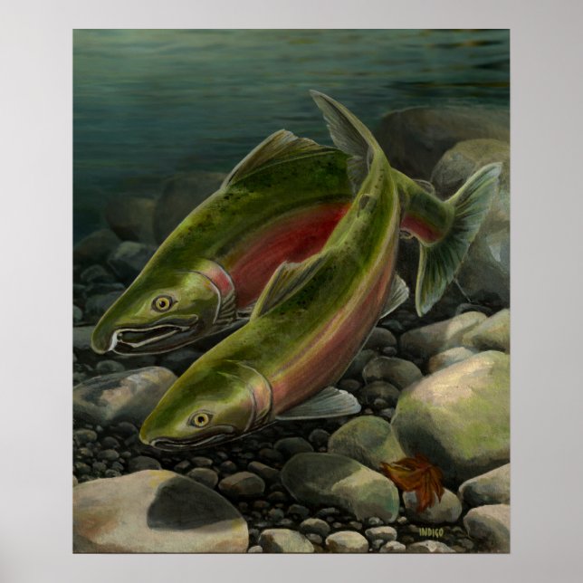Poster de arte de la naturaleza Impresión de arte  (Frente)