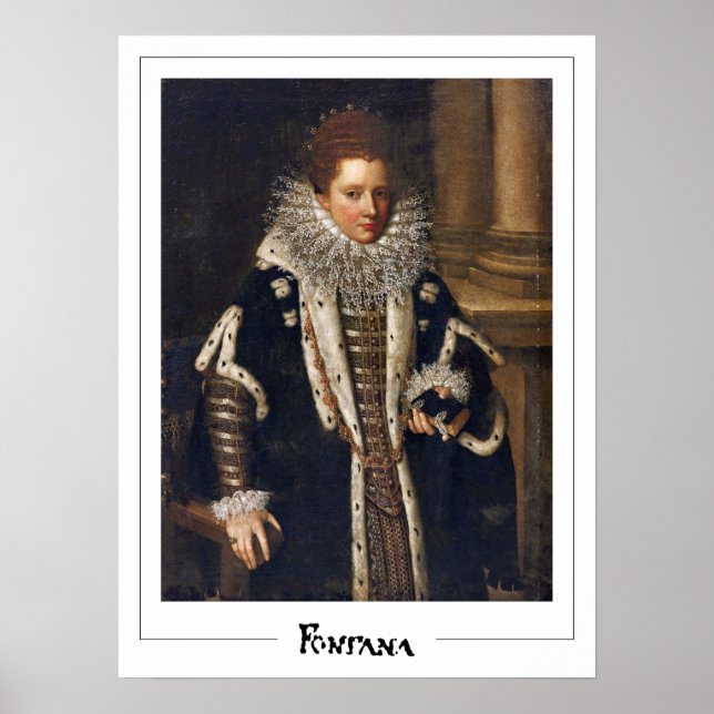 Póster de arte de Lavinia Fontana Zedign #51 (Frente)