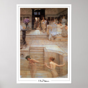 Póster de arte de Lawrence Alma-Tadema Zedign #61