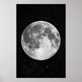 Poster de arte de Luna Llena