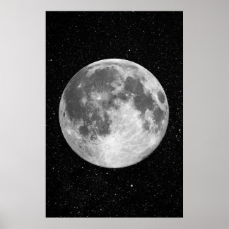 Poster de arte de Luna Llena
