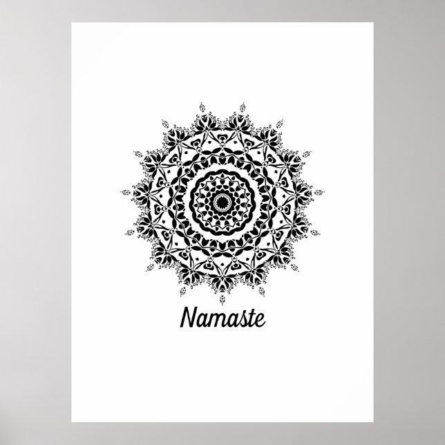 Poster de arte de Mandala (Frente)