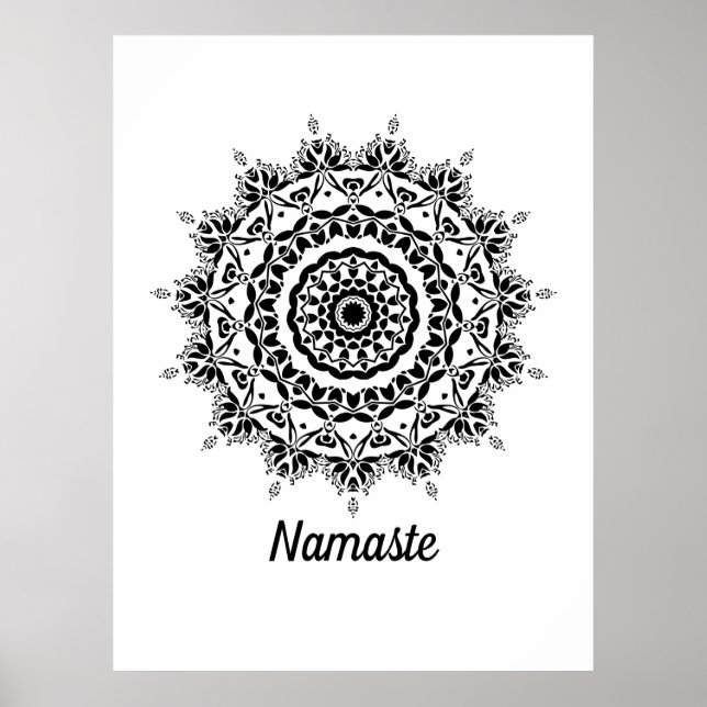 Poster de arte de Mandala (Frente)