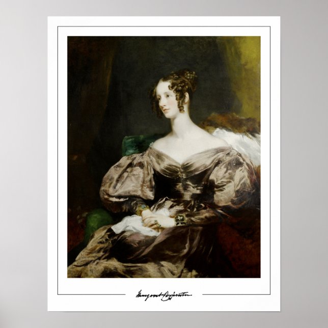 Póster de arte de Margaret Sarah Carpenter Zedign  (Frente)
