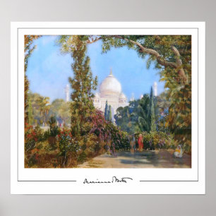 Póster de arte de Marianne North Zedign #2