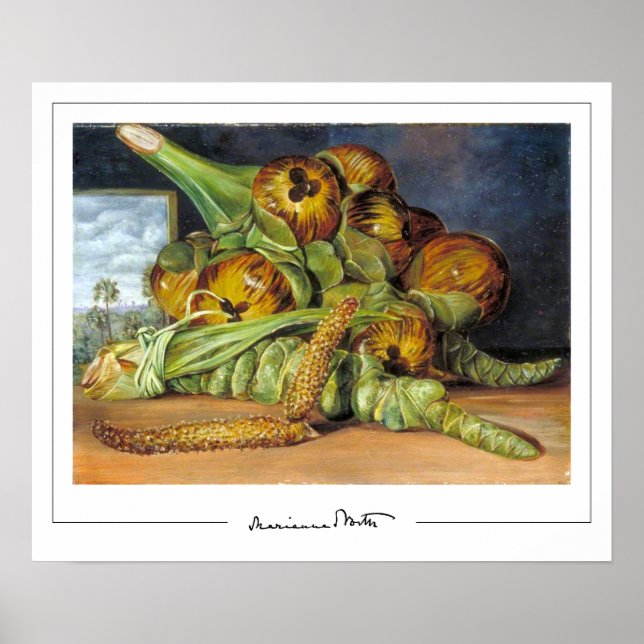 Póster de arte de Marianne North Zedign #52 (Frente)