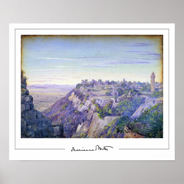 Póster de arte de Marianne North Zedign #6 (Frente)