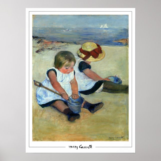 Póster de arte de Mary Cassatt Zedign #140 (Frente)