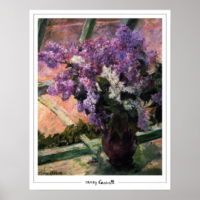 Póster de arte de Mary Cassatt Zedign #176 (Frente)