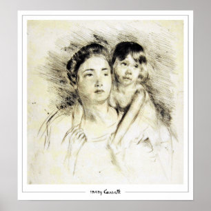 Póster de arte de Mary Cassatt Zedign #197