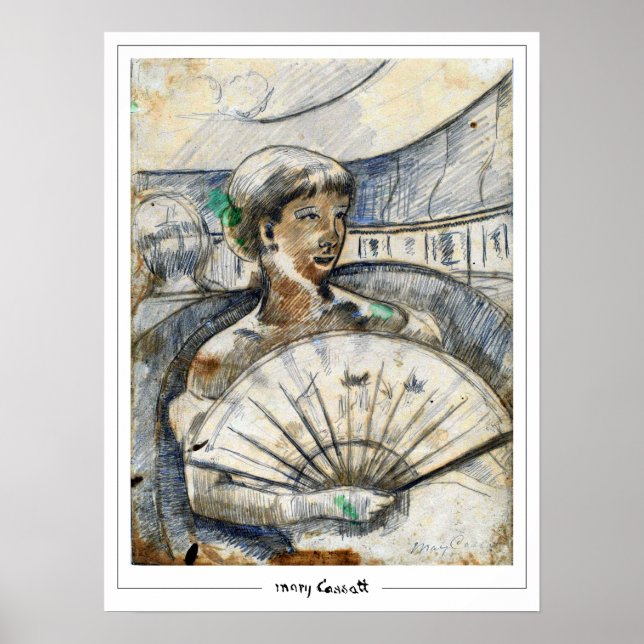Póster de arte de Mary Cassatt Zedign #312 (Frente)