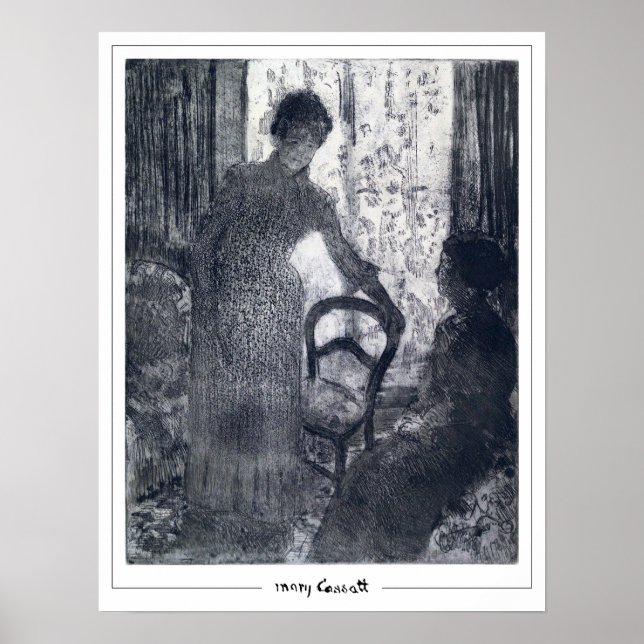 Póster de arte de Mary Cassatt Zedign #359 (Frente)