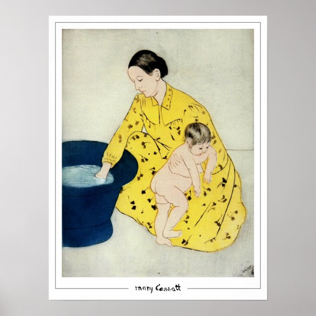 Póster de arte de Mary Cassatt Zedign #44 (Frente)