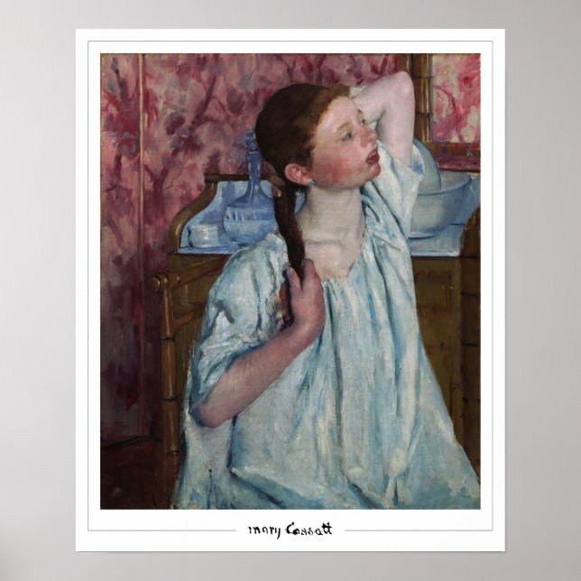 Póster de arte de Mary Cassatt Zedign #9 (Frente)