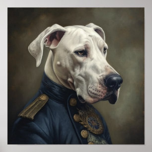 Póster de arte de mascota oficial regio personaliz