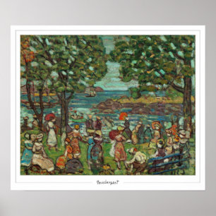 Póster de arte de Maurice Prendergast Zedign #24