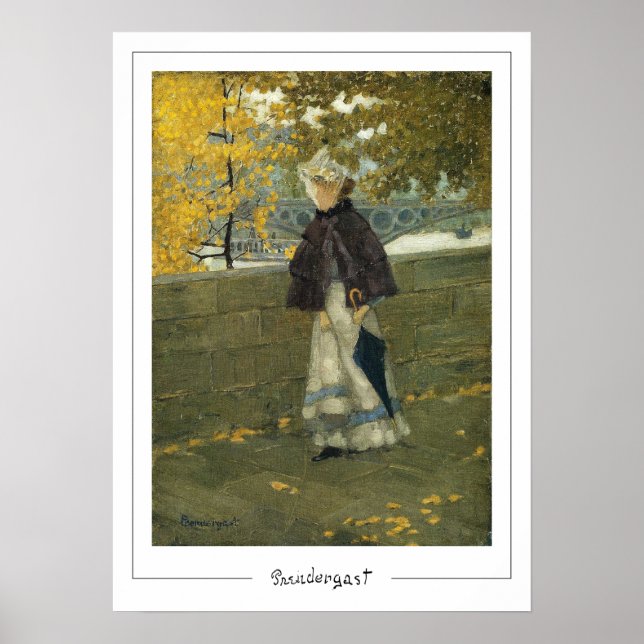 Póster de arte de Maurice Prendergast Zedign #253 (Frente)