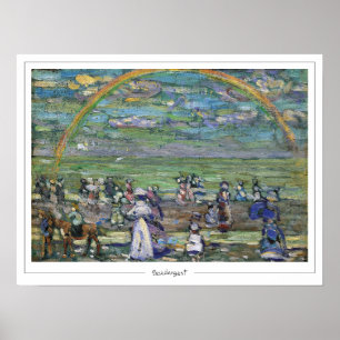 Póster de arte de Maurice Prendergast Zedign #382