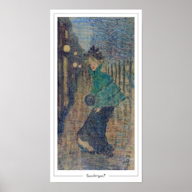Póster de arte de Maurice Prendergast Zedign #614 (Frente)