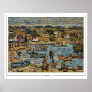 Póster de arte de Maurice Prendergast Zedign #646