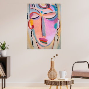 Póster de arte de meditación de Alexej Von Jawlens
