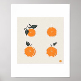 Poster DE ARTE DE MURO DE FRUTA