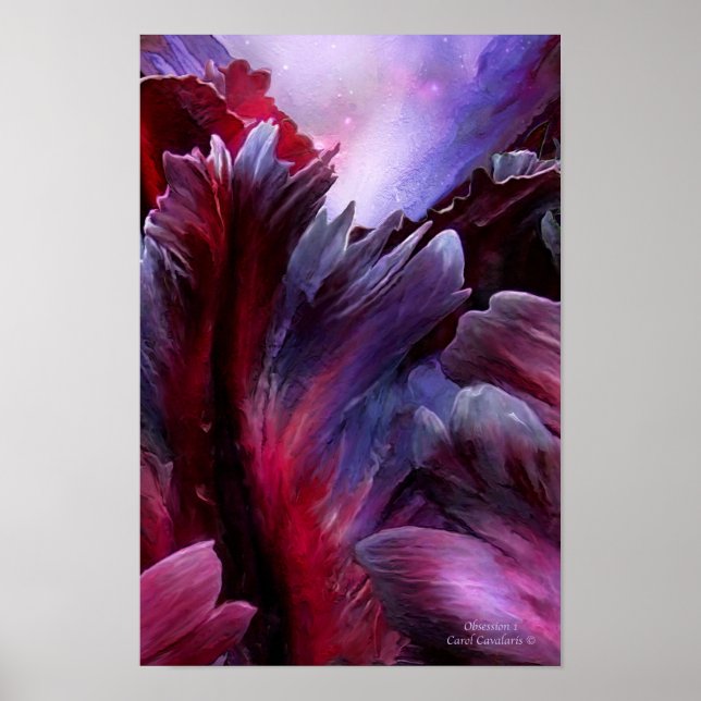 Poster de arte de obsesión/impresión (Frente)