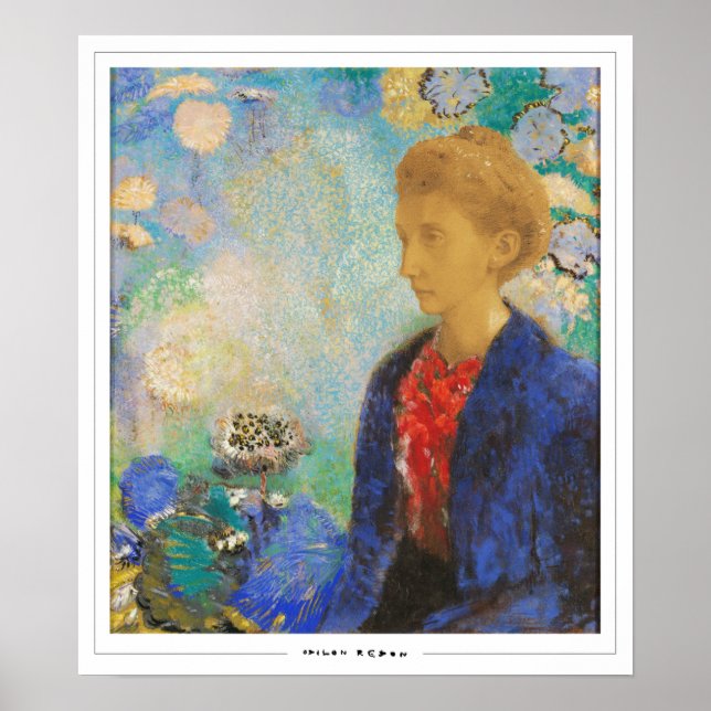 Póster de arte de Odilon Redon Zedign #1 (Frente)