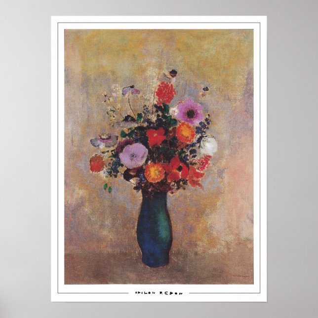 Póster de arte de Odilon Redon Zedign #10 (Frente)
