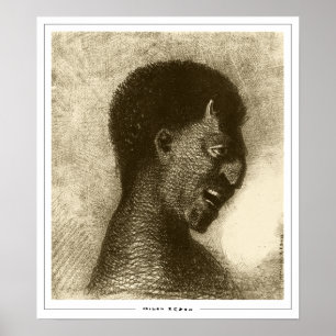 Póster de arte de Odilon Redon Zedign #101