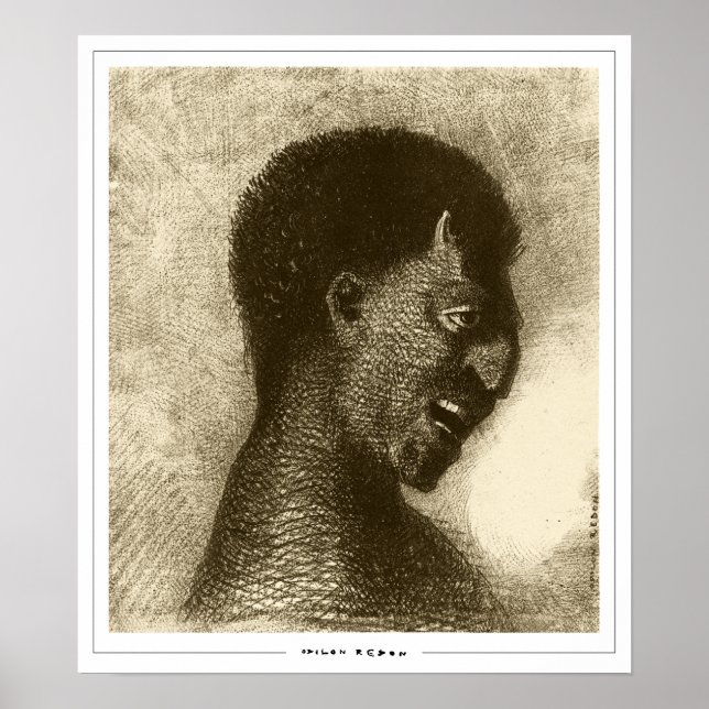 Póster de arte de Odilon Redon Zedign #101 (Frente)