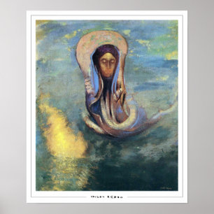Póster de arte de Odilon Redon Zedign #12