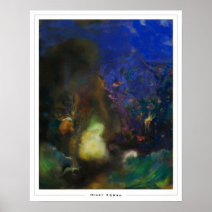 Póster de arte de Odilon Redon Zedign #15