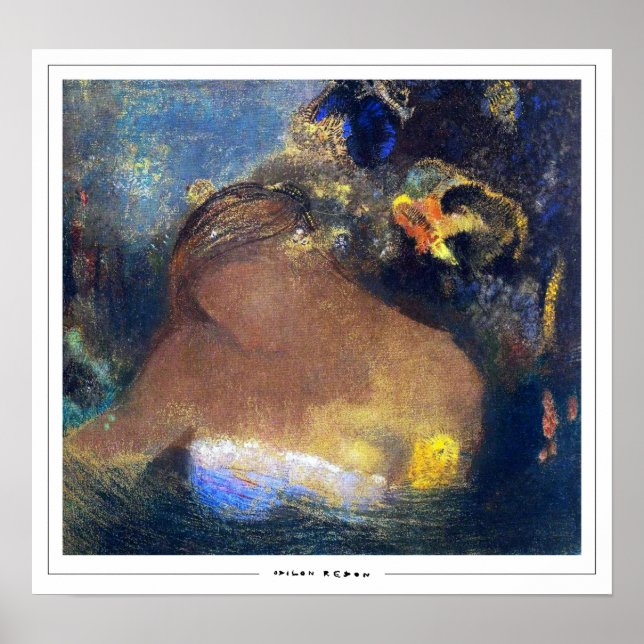 Póster de arte de Odilon Redon Zedign #2 (Frente)